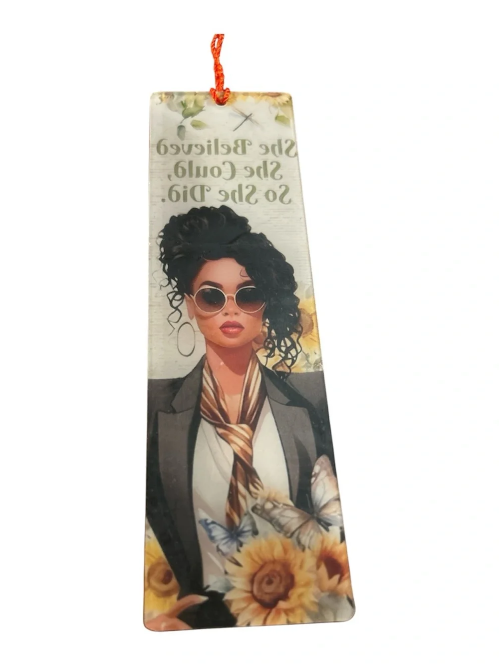 Inspirational She Believed She Could Bookmark